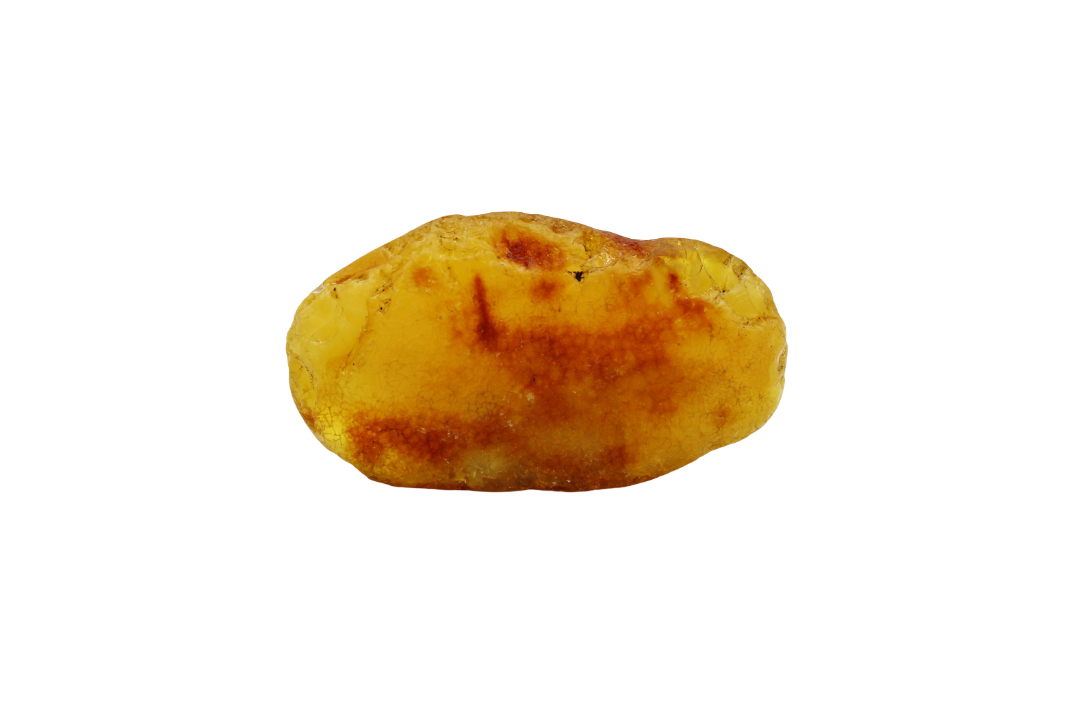 Rohbernstein aus Bitterfeld 28 g, gelb – Bild 2