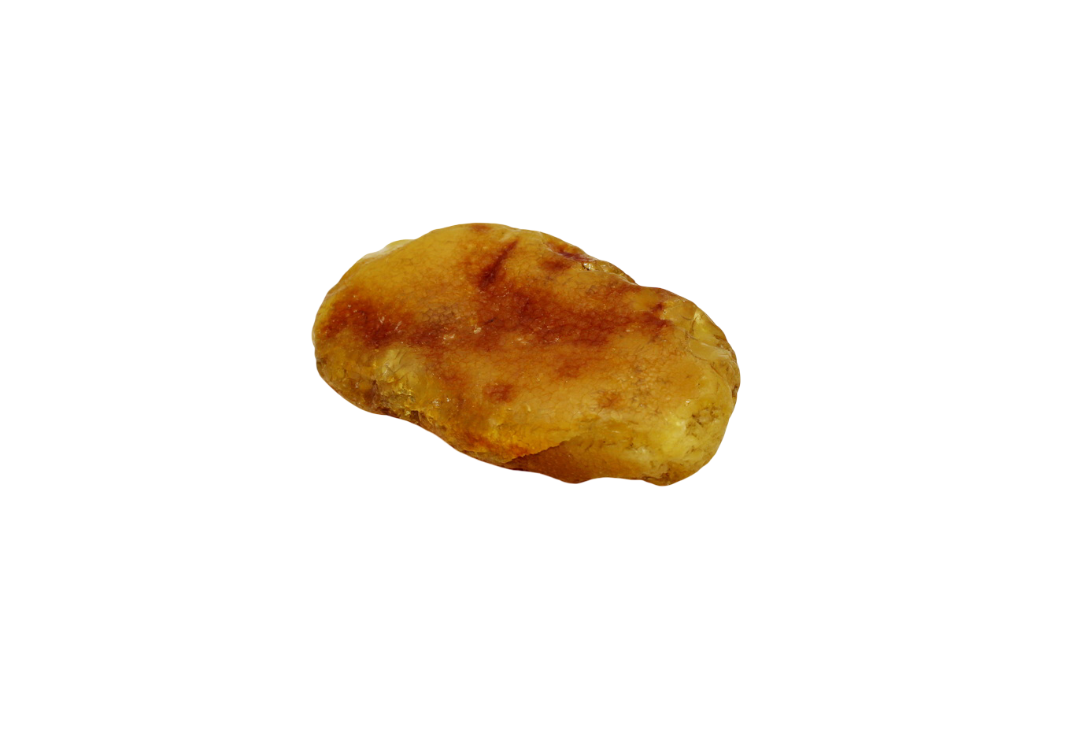 Rohbernstein aus Bitterfeld 28 g, gelb – Bild 4
