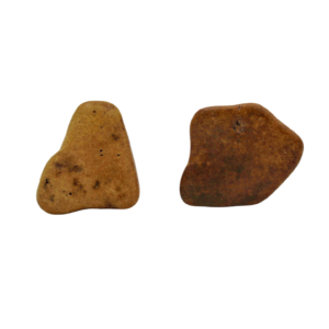 Akzessorisches Harz aus der Goitzsche, Beckerit 0,9 g/ 0,7 g