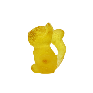 Tierfigur Eichhörnchen aus echtem Bernstein (Handmade)